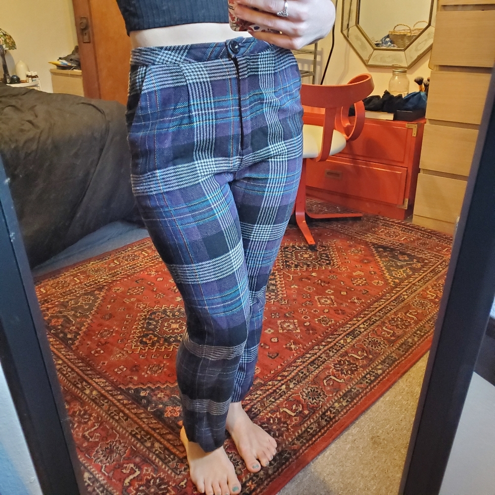 UNIF plaid pants